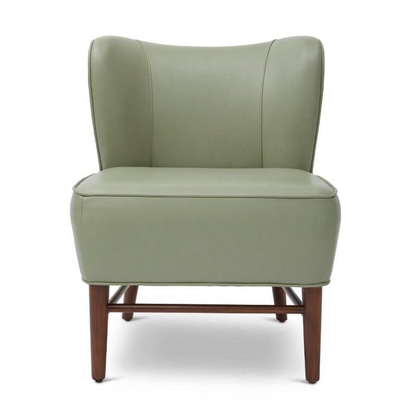 Bitsy Aniline Top Grain Leather Accent Chair - Uptown Sebastian