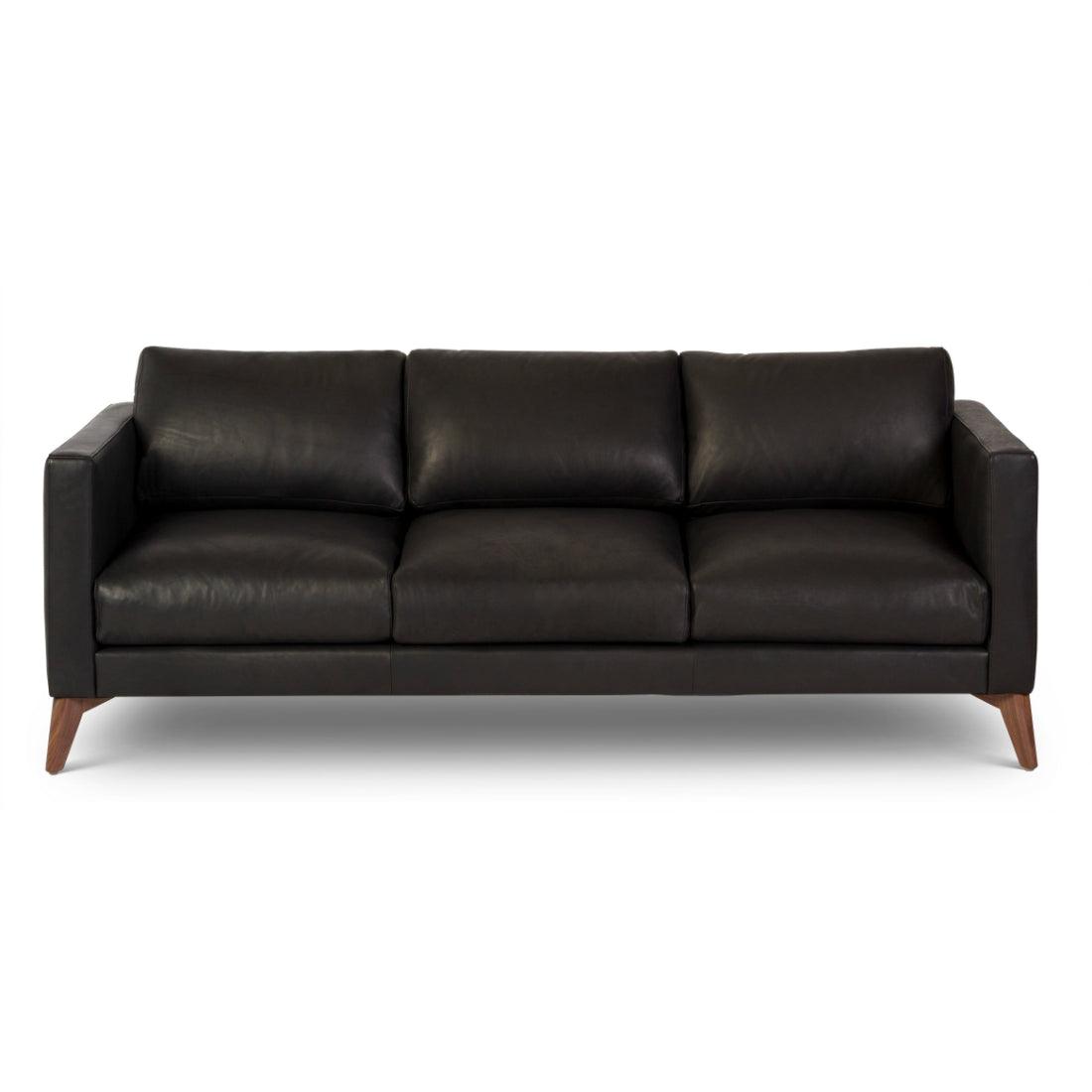 Burbank Leather Sofa Environmentally Friendly and Made to Order - Uptown Sebastian