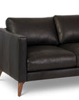 Burbank Leather Sofa Environmentally Friendly and Made to Order - Uptown Sebastian