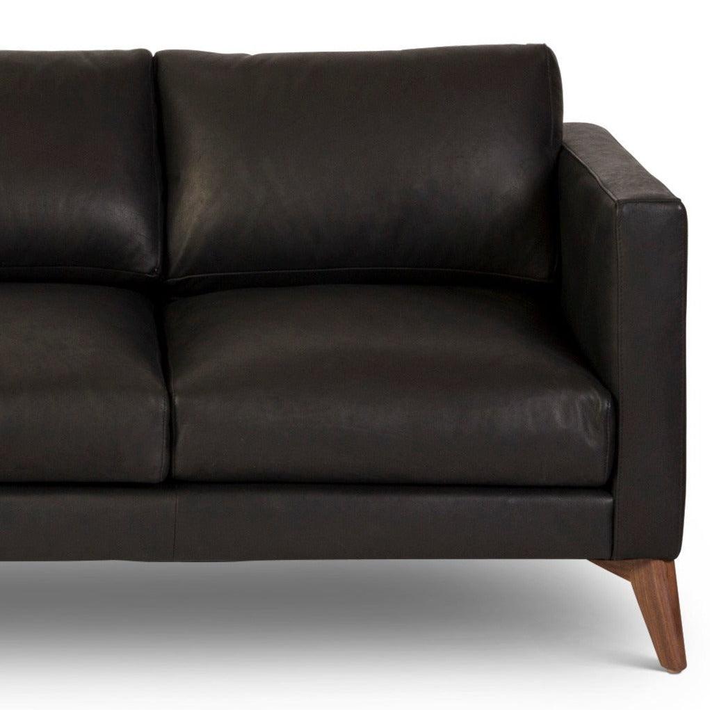 Burbank Leather Sofa Environmentally Friendly and Made to Order - Uptown Sebastian