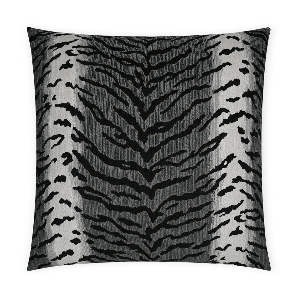 Calabar Graphite Animal Grey Large Throw Pillow With Insert - Uptown Sebastian