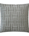 Carlyle Glacier Geometric Mist Large Throw Pillow With Insert - Uptown Sebastian