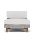 Catalina Armless Sectional Component All Weather Wicker & Teak - Uptown Sebastian