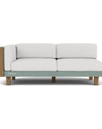 Catalina Right Arm Loveseat Sectional All Weather Wicker Furniture - Uptown Sebastian