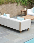 Catalina Sofa All Weather Wicker and Teak Furniture Made in USA - Uptown Sebastian