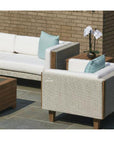 Catalina Sofa All Weather Wicker and Teak Furniture Made in USA - Uptown Sebastian