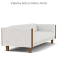 Catalina Sofa All Weather Wicker and Teak Furniture Made in USA - Uptown Sebastian