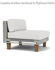 Catalina Wicker Modular Set With Lounge Chair Ottoman and Table - Uptown Sebastian