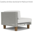 Catalina Wicker Modular Set With Lounge Chair Ottoman and Table - Uptown Sebastian