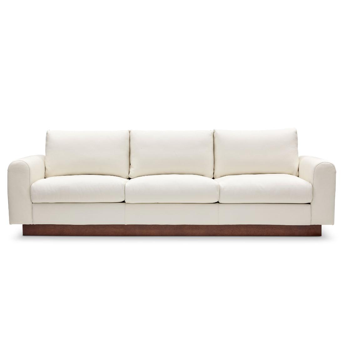 Cha Cha Stylish and Sustainable Custom Leather Sofa - Uptown Sebastian