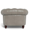 Classic Chesterfield-Inspired Leather Club Chair Retro Collection - Uptown Sebastian