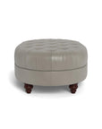 Classic Chesterfield-Inspired Leather Ottoman Coffee Table - Uptown Sebastian