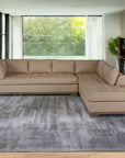 Colony Large Leather Sectional Couch With Chaise Made to Order - Uptown Sebastian