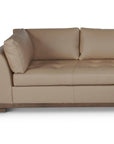 Colony Large Leather Sectional Couch With Chaise Made to Order - Uptown Sebastian