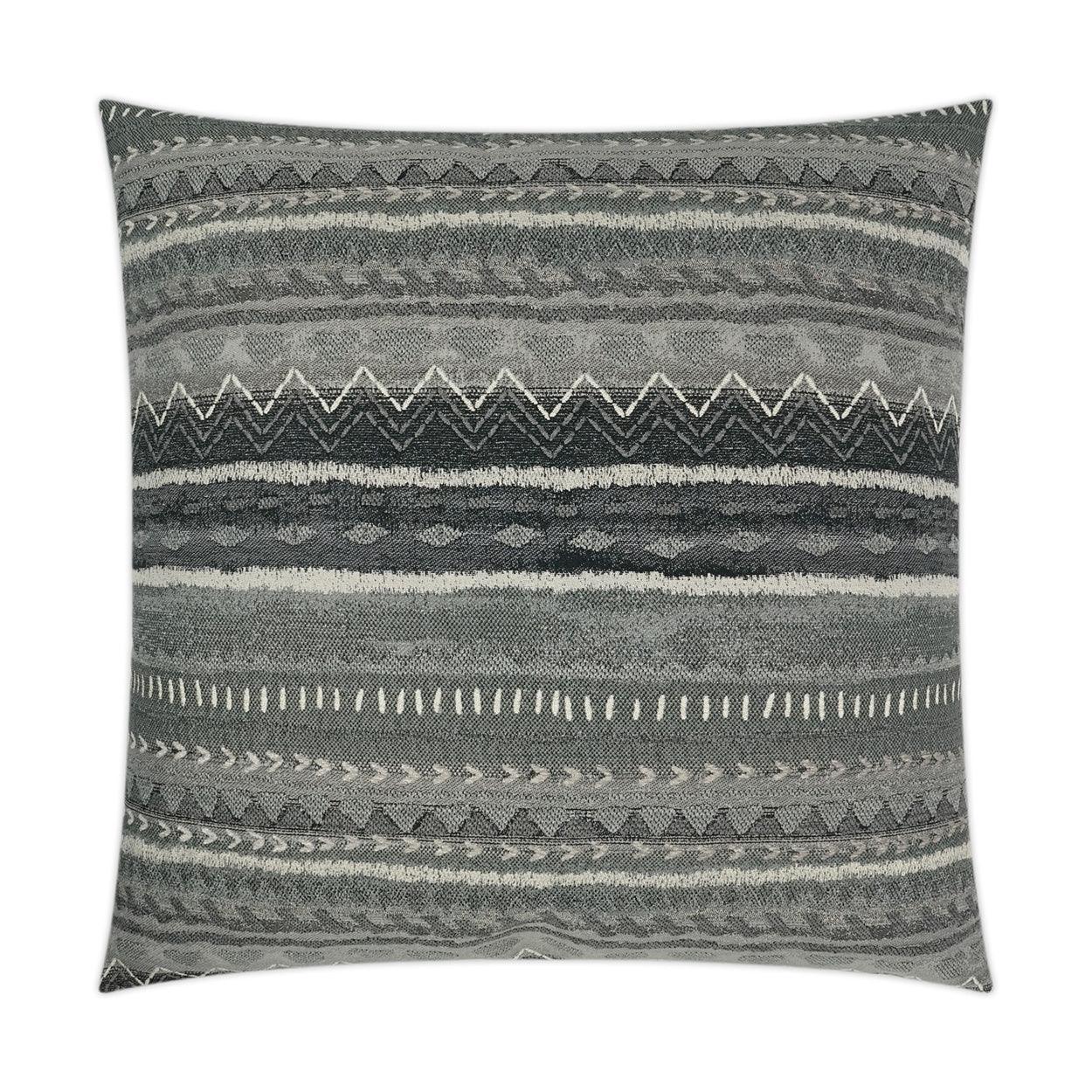 Crafting Smoke Grey Large Throw Pillow With Insert - Uptown Sebastian