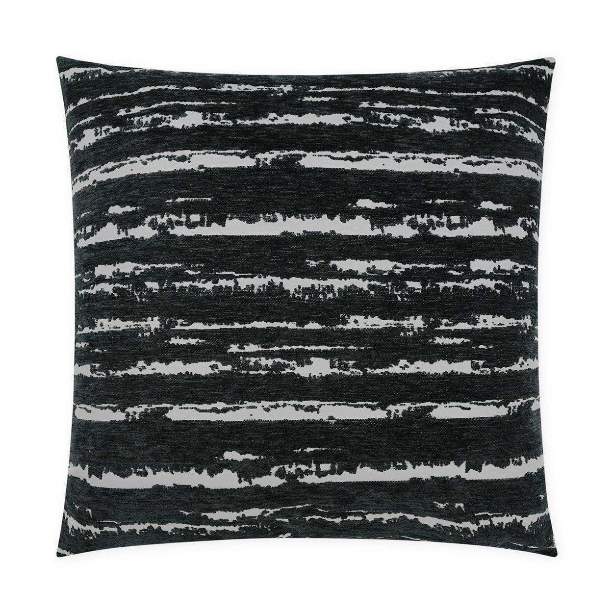 Cruz Black Large Throw Pillow With Insert - Uptown Sebastian