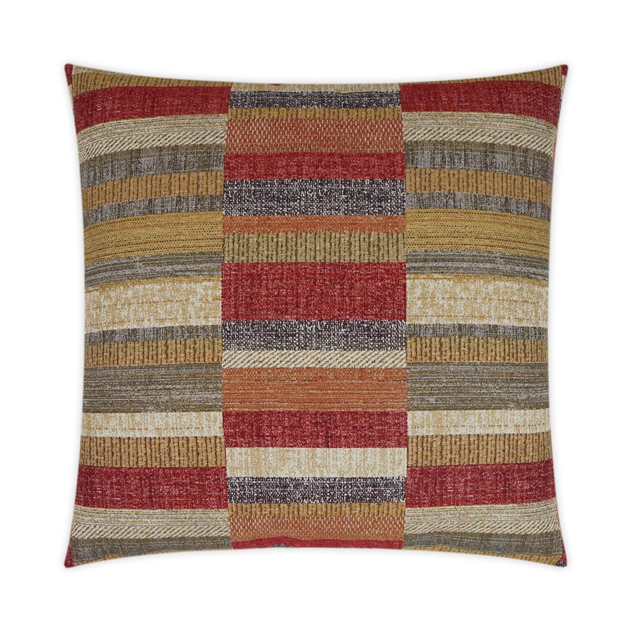 Diversity Flame Western Chic Red Large Throw Pillow With Insert - Uptown Sebastian