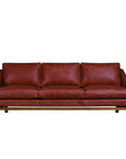 Dutch Full Aniline Pull Up Leather Sofa Made to Order - Uptown Sebastian