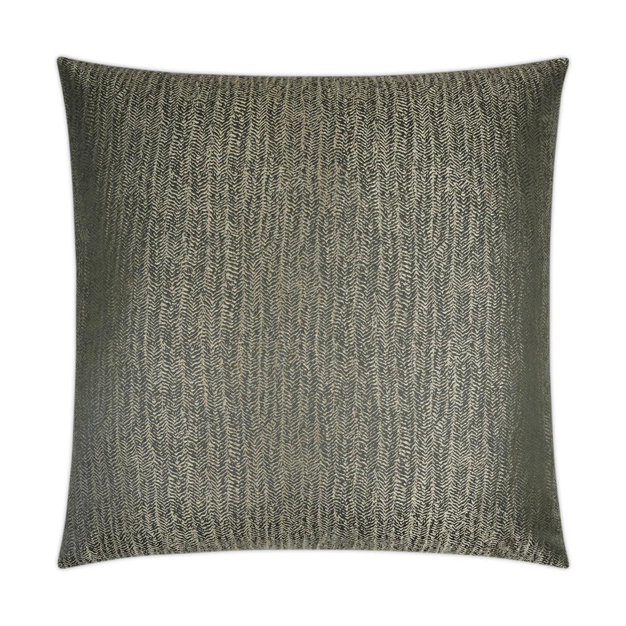 Elementa Taupe Glam Tan Taupe Gold Large Throw Pillow With Insert - Uptown Sebastian