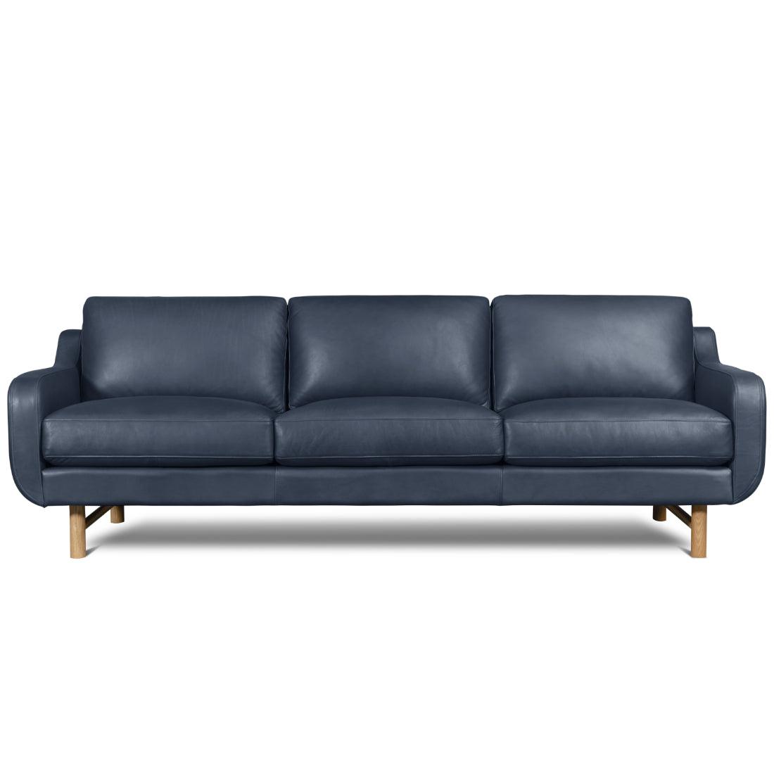 Elise Full Aniline Leather Sofa Handcrafted for Sustainability and Luxury - Uptown Sebastian