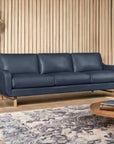 Elise Full Aniline Leather Sofa Handcrafted for Sustainability and Luxury - Uptown Sebastian