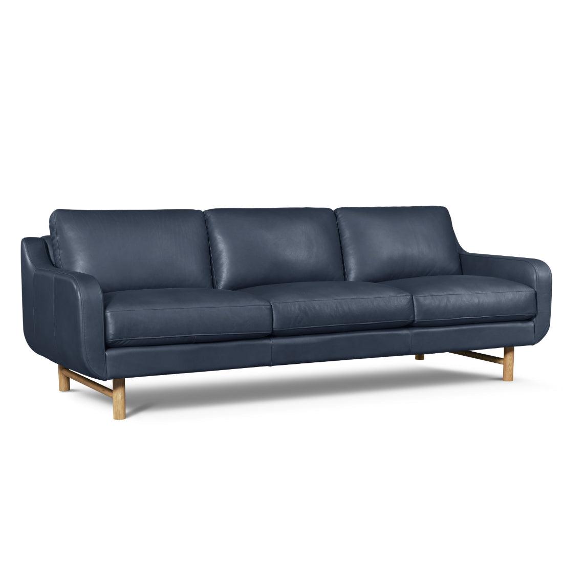 Elise Full Aniline Leather Sofa Handcrafted for Sustainability and Luxury - Uptown Sebastian