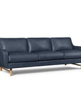 Elise Full Aniline Leather Sofa Handcrafted for Sustainability and Luxury - Uptown Sebastian