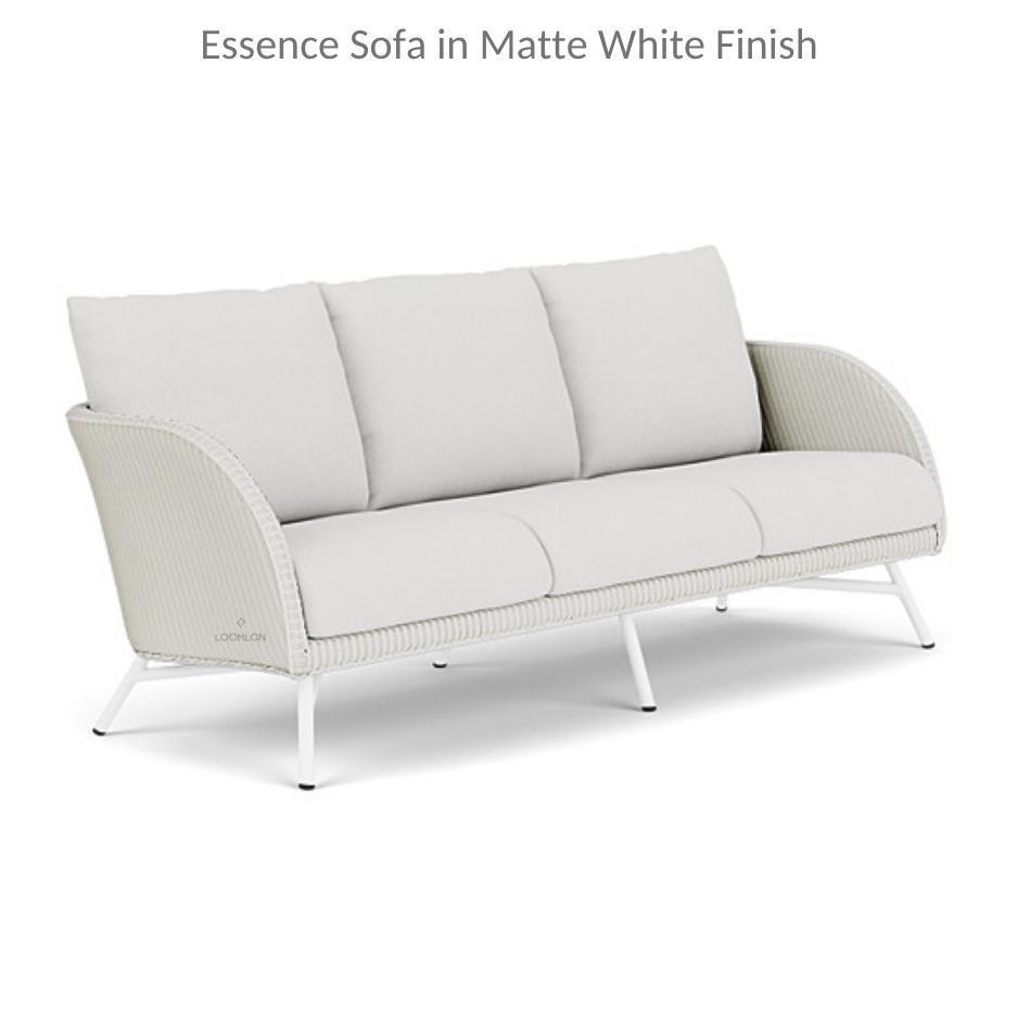 Essence Sofa All Weather Wicker Furniture Made in USA Lloyd Flanders - Uptown Sebastian