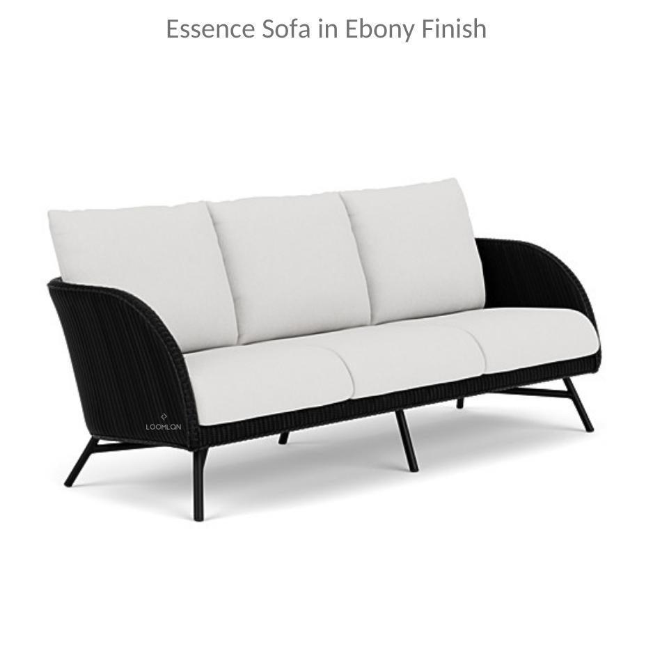 Essence Sofa All Weather Wicker Furniture Made in USA Lloyd Flanders - Uptown Sebastian