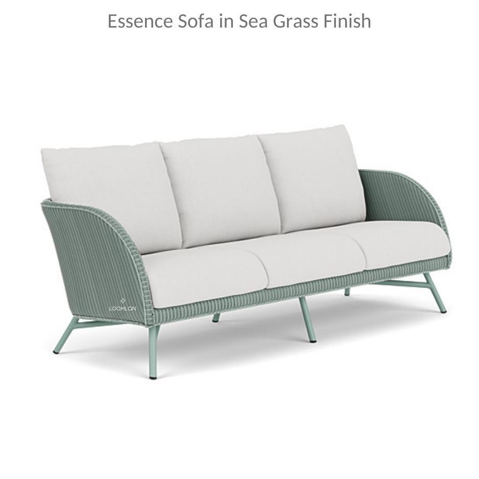 Essence Sofa All Weather Wicker Furniture Made in USA Lloyd Flanders - Uptown Sebastian