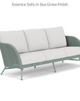 Essence Sofa All Weather Wicker Furniture Made in USA Lloyd Flanders - Uptown Sebastian