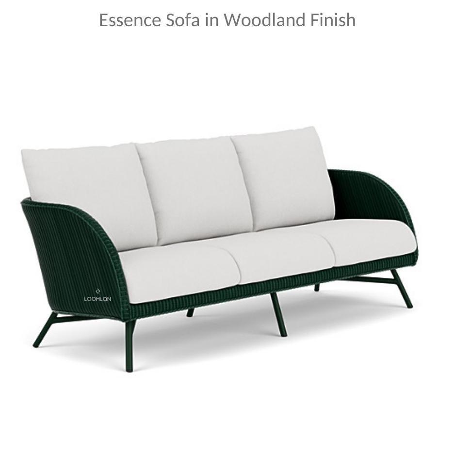 Essence Sofa All Weather Wicker Furniture Made in USA Lloyd Flanders - Uptown Sebastian