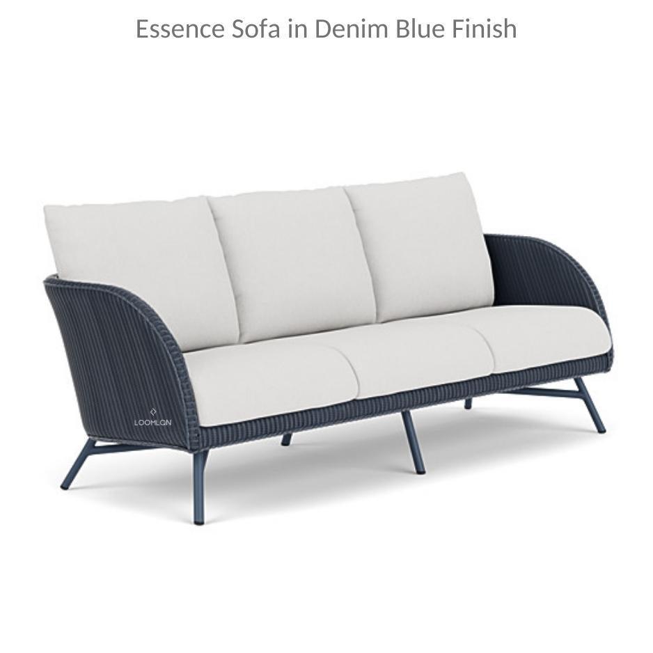 Essence Sofa All Weather Wicker Furniture Made in USA Lloyd Flanders - Uptown Sebastian