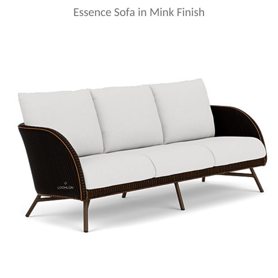 Essence Sofa All Weather Wicker Furniture Made in USA Lloyd Flanders - Uptown Sebastian