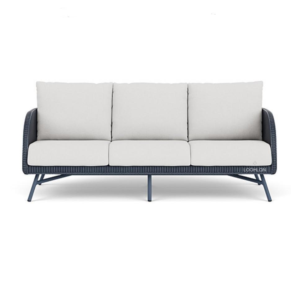 Essence Sofa All Weather Wicker Furniture Made in USA Lloyd Flanders - Uptown Sebastian