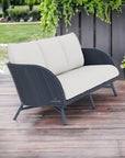 Essence Sofa All Weather Wicker Furniture Made in USA Lloyd Flanders - Uptown Sebastian