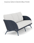 Essence Sofa All Weather Wicker Furniture Made in USA Lloyd Flanders - Uptown Sebastian