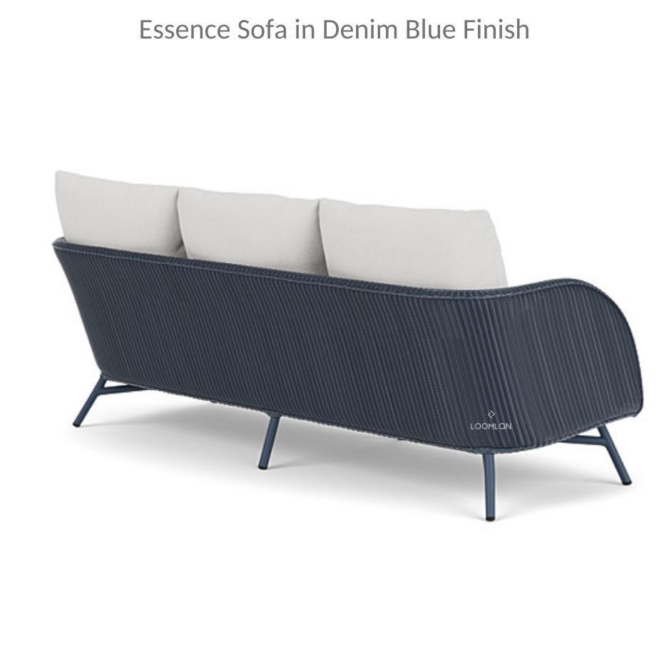 Essence Sofa All Weather Wicker Furniture Made in USA Lloyd Flanders - Uptown Sebastian