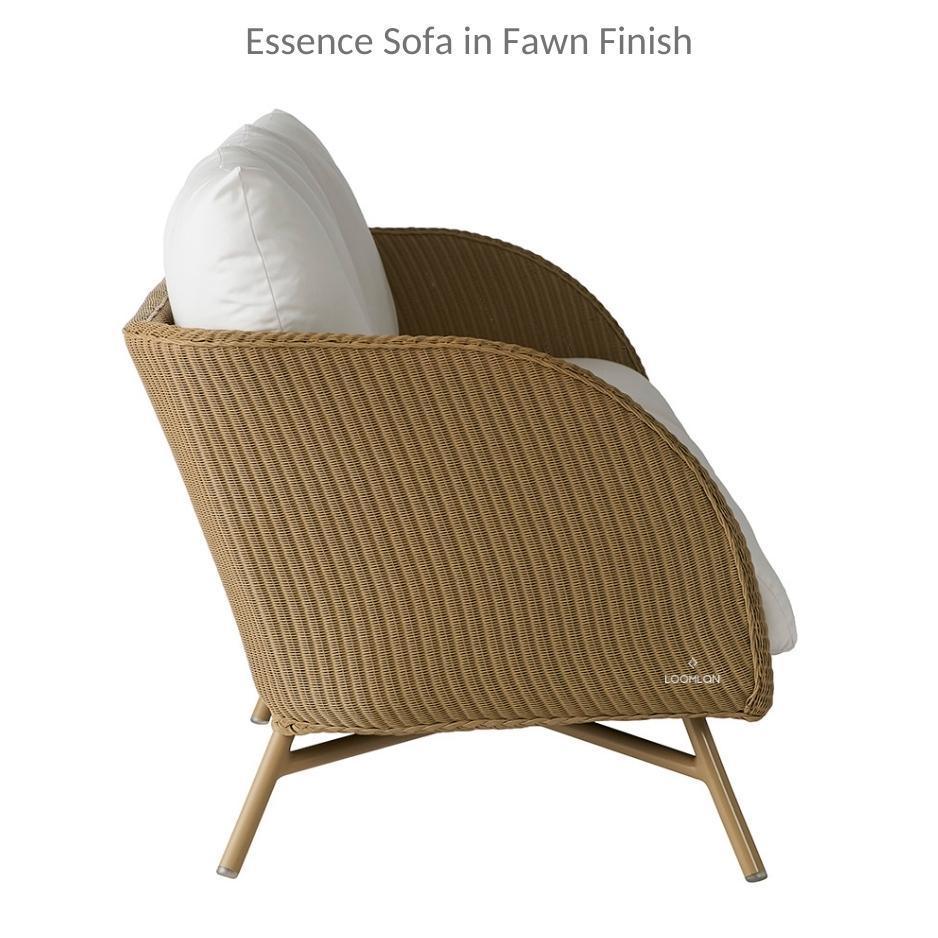 Essence Sofa All Weather Wicker Furniture Made in USA Lloyd Flanders - Uptown Sebastian