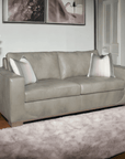 Fairview Custom Leather Sofa - Made to Order in the USA - Uptown Sebastian