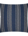 Farkle Navy Global Navy Large Throw Pillow With Insert - Uptown Sebastian