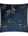 Farlowe Sapphire Animal Novelty Navy Large Throw Pillow With Insert - Uptown Sebastian