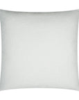 Felicity Snow Solid Textured White Large Throw Pillow With Insert - Uptown Sebastian