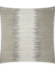 Fine Lines Abstract Tan Taupe Grey Large Throw Pillow With Insert - Uptown Sebastian