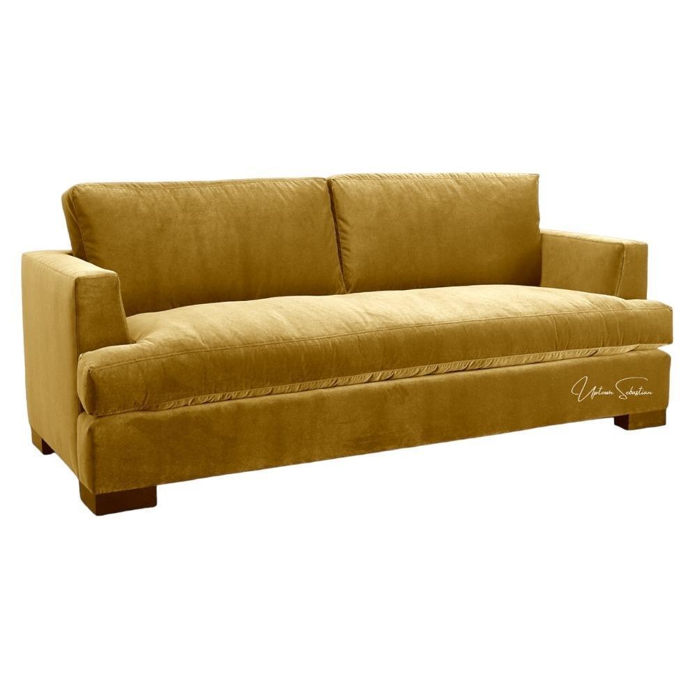 Floridian Fun - Tropical Handcrafted Leather Couch - Uptown Sebastian