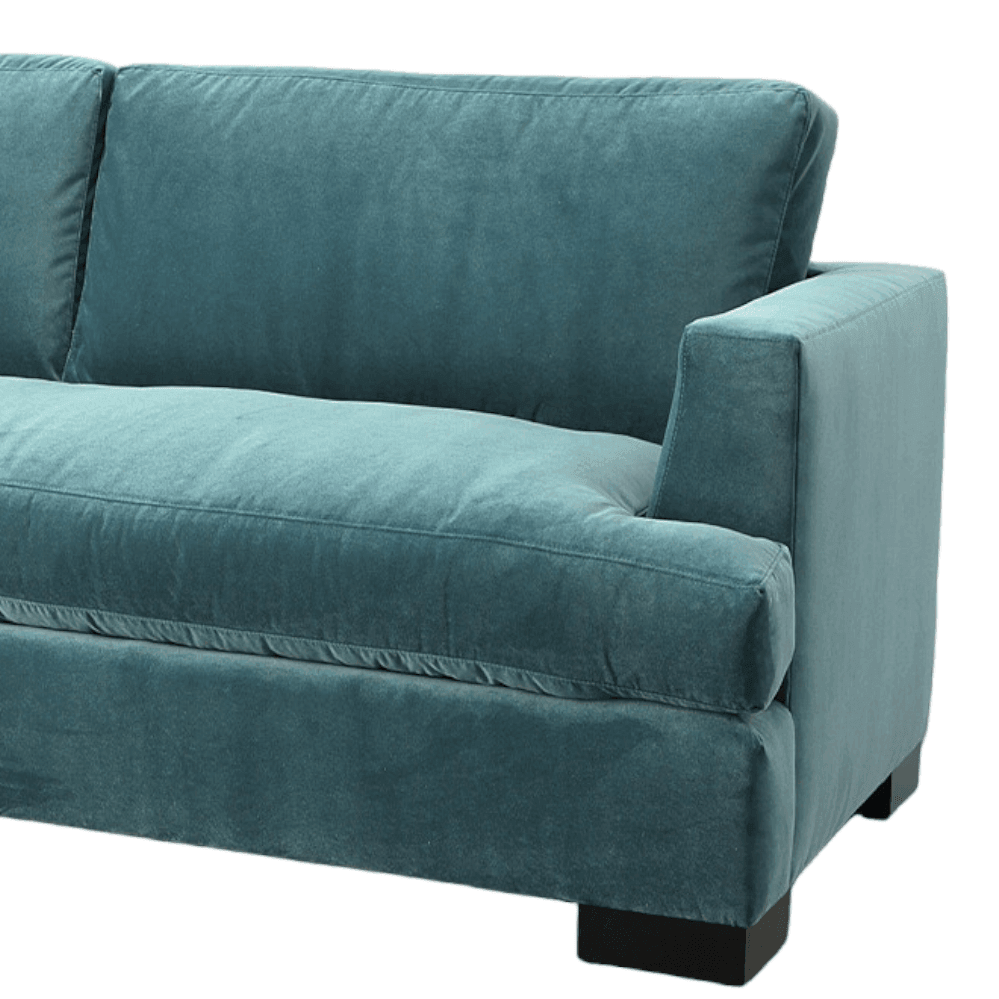 Floridian Fun - Tropical Handcrafted Leather Couch - Uptown Sebastian