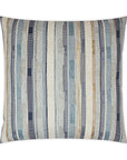 Forbode Stripes Mist Large Throw Pillow With Insert - Uptown Sebastian