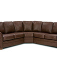Franklin Symmetrical Leather Sectional Sofa Made to Order - Uptown Sebastian