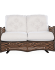 Grand Traverse 3Pc Set Gliding Loveseat Chair And Table Lloyd Flanders - Uptown Sebastian