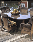 Grand Traverse Outdoor Dining Armchair Replacement Cushions Lloyd Flanders - Uptown Sebastian